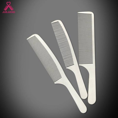 professional salon dressing hair tool carbon antistatic barber shop stainless steel tail teeth comb