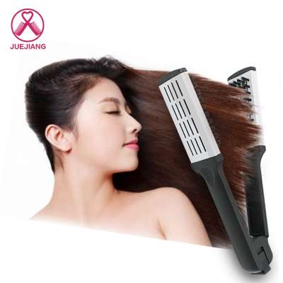 Professional  High Temperature Resistant Splint combPro V Shape With Boar Bristle Hair Brush Straightener S